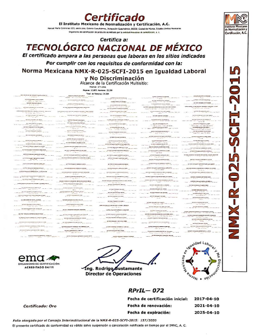 Certificado